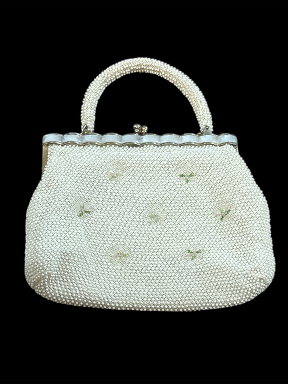 White Rectangular Shoulder Bag With Handwork - Shop on Pinterest
